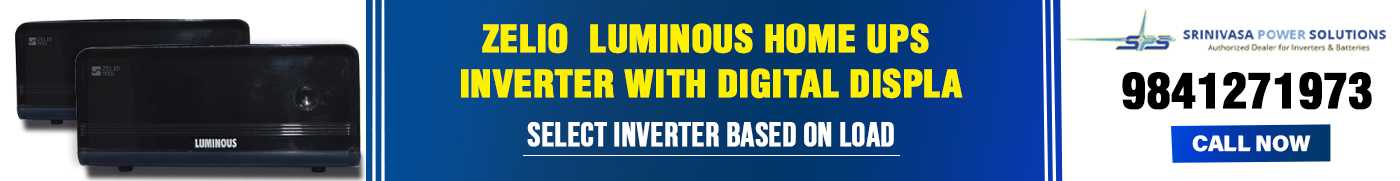 Luminous Inverter dealers in Chennai