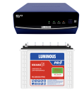 Luminous EVo S1550 Inverter And RC PRO 18000 150 Tubular Battery Combo