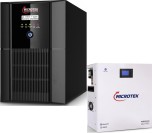 Microtek Inverter UPS JM SW 5500 +/ 48V & Microtek Lithium-Ion Battery MLB5120060 (51.2V/100Ah) Combo